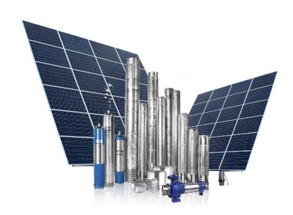 Solar water pump rental in Irrigation equipment category